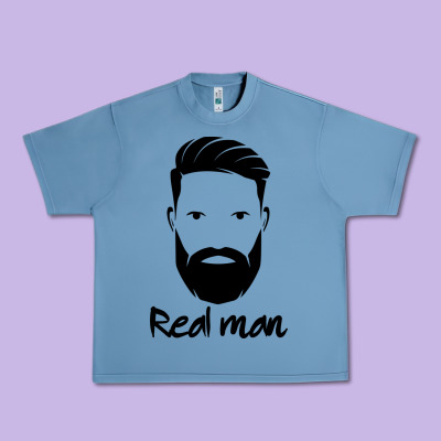 Real Man Urban Heavy Tee Designed By Craftify