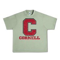 Oil Green cornell big red Urban Heavy Tee - Craftify