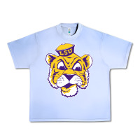 Grape Ice Vintage Louisiana State Tiger Mascot Urban Heavy Tee - Craftify