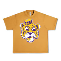 Peanut Butter Vintage Louisiana State Tiger Mascot Urban Heavy Tee - Craftify