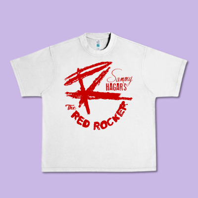 Red Rocker Music Urban Heavy Tee Designed By Craftify