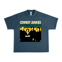 Midnight Navy Cowboy Junkies, Cowboy, Junkies, Cowboy Junkie, Cowboy Junkies vintage Urban Heavy Tee - Craftify