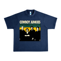 Navy Cowboy Junkies, Cowboy, Junkies, Cowboy Junkie, Cowboy Junkies vintage Urban Heavy Tee - Craftify