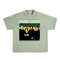 Oil Green Cowboy Junkies, Cowboy, Junkies, Cowboy Junkie, Cowboy Junkies vintage Urban Heavy Tee - Craftify