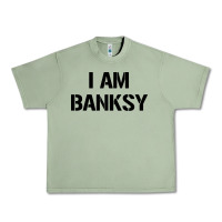 Oil Green i am banksy Urban Heavy Tee - Craftify