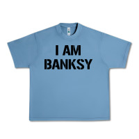 Pebble Blue i am banksy Urban Heavy Tee - Craftify