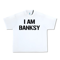 White i am banksy Urban Heavy Tee - Craftify