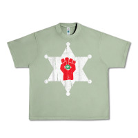 Oil Green GONZOS SHERIFF HUNTERS S THOMPSON Urban Heavy Tee - Craftify