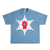 Pebble Blue GONZOS SHERIFF HUNTERS S THOMPSON Urban Heavy Tee - Craftify
