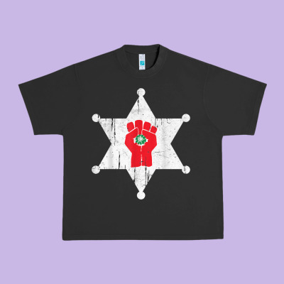 Gonzos Sheriff Hunters S Thompson Urban Heavy Tee Designed By Craftify