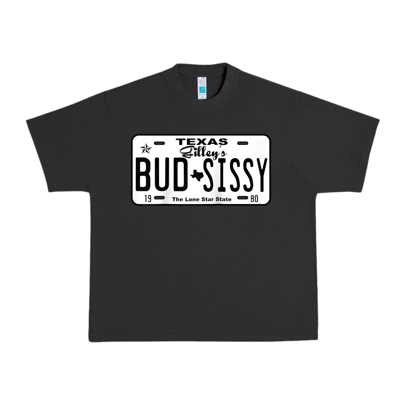 Country Love Gilley's Bud N Sissy Texas Cowboy License Gift Raglan Bas Urban Heavy Tee by Craftify | Teevron