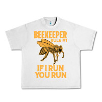 Lunar Rock bee beekeeper if i run you run bumble bee humour 449 hive beekeeping Urban Heavy Tee - Craftify