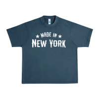 Made In New York Ny City Nyc New Yorker My Home State Pride Premium T- Urban Heavy Tee | Teevron