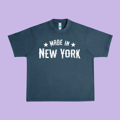 Made In New York Ny City Nyc New Yorker My Home State Pride Premium T- Urban Heavy Tee Designed By Craftify