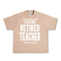 Burro Retired Teacher Urban Heavy Tee - Craftify
