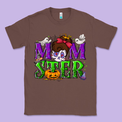 Momster Halloween Classic Tee Designed By Nancycooperartshop