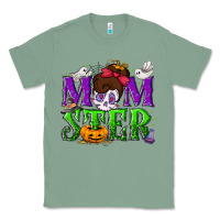 Sage Momster Halloween Classic Tee - NancyCooperArtShop
