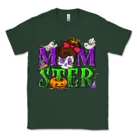 Sports Green Momster Halloween Classic Tee - NancyCooperArtShop
