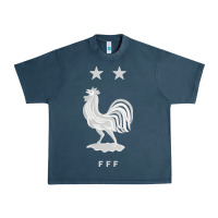 Midnight Navy FFF Two Stars Urban Heavy Tee - Craftify