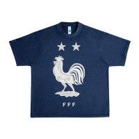 Navy FFF Two Stars Urban Heavy Tee - Craftify