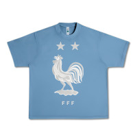 Pebble Blue FFF Two Stars Urban Heavy Tee - Craftify