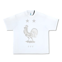 White FFF Two Stars Urban Heavy Tee - Craftify