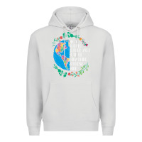 Dove Grey Autism Awareness Kindness Puzzle Earth Premium Hoodie - CowhideDigitalArt