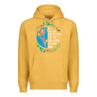 Mustard Autism Awareness Kindness Puzzle Earth Premium Hoodie - CowhideDigitalArt