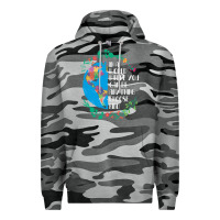Slate Camo Autism Awareness Kindness Puzzle Earth Premium Hoodie - CowhideDigitalArt