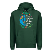 Sports Green Autism Awareness Kindness Puzzle Earth Premium Hoodie - CowhideDigitalArt