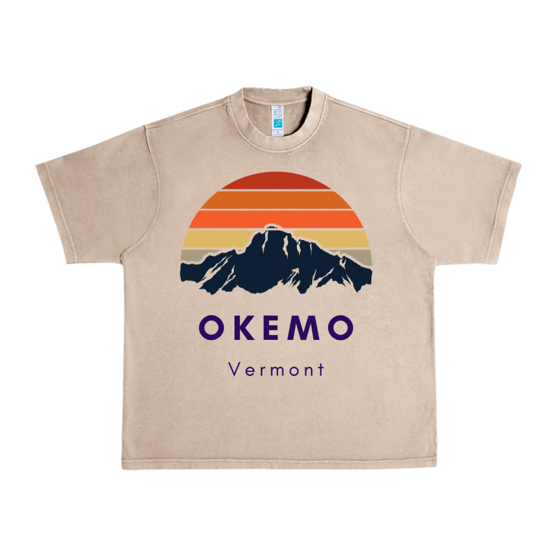 Okemo Vermont Skiing Snowboarding Hikers Gifts For Vt Travel Urban Heavy Tee by InspiraDesign | Teevron