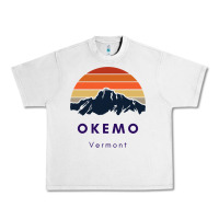 Lunar Rock Okemo Vermont Skiing Snowboarding Hikers Gifts for VT Travel Urban Heavy Tee - InspiraDesign