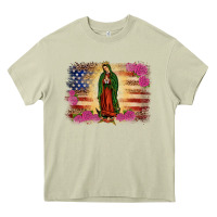 Mossy america our lady of guadalupe Heavy Core Tee - JahusDesignShop