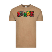 Vintage Coffee peace juneteenth Vintage Tee - CowGirlArtShop