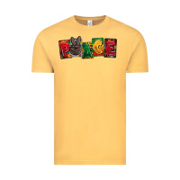 Vintage Mustard peace juneteenth Vintage Tee - CowGirlArtShop
