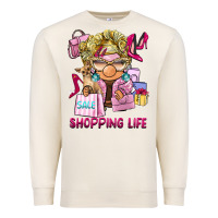 Sandshell shopping life  gnome Premium Sweatshirt - BarkalooDesign