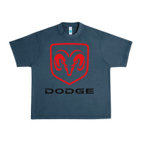Midnight Navy ram trucks Urban Heavy Tee - InspiraDesign