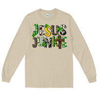 Mushroom Jesus junkie St. Patrick's Long Sleeve Tee - CowGirlArtShop