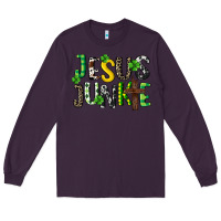 Plum Jesus junkie St. Patrick's Long Sleeve Tee - CowGirlArtShop