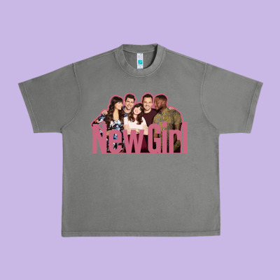 New Girl Tv Series Urban Heavy Tee Designed By Inspiradesign
