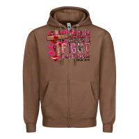 Chestnut this is how i fight my battles Zipper Hoodie - RacoonDesign