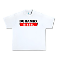 White duramax diesel Urban Heavy Tee - InspiraDesign