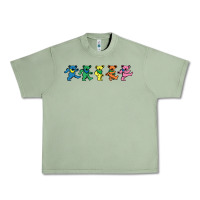Oil Green Jerrys Designer Bears Urban Heavy Tee - InspiraDesign