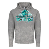 Cloud Rock ovarian cancer warrior Vintage Hoodie - CowGirlArtShop