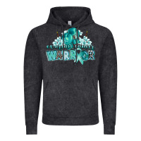 Vintage Black ovarian cancer warrior Vintage Hoodie - CowGirlArtShop