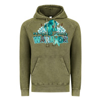 Vintage Olive ovarian cancer warrior Vintage Hoodie - CowGirlArtShop