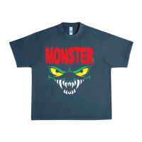 Midnight Navy monster Urban Heavy Tee - InspiraDesign
