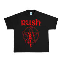 Black vintage starman Urban Heavy Tee - InspiraDesign