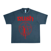 Midnight Navy vintage starman Urban Heavy Tee - InspiraDesign