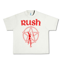 Pistachio vintage starman Urban Heavy Tee - InspiraDesign